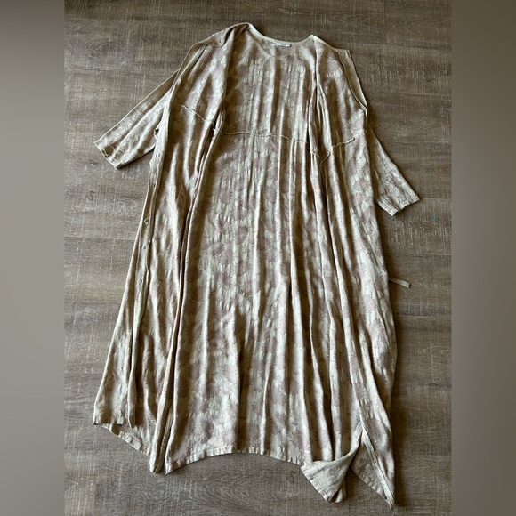 Bryn Walker button front Maxi Dress S embroidered USA boho prairie lagenlook - Picture 15 of 16